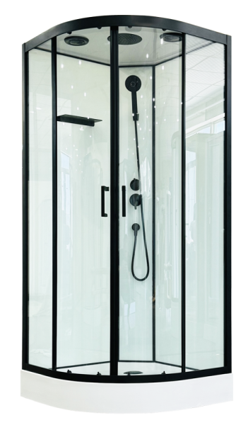 Душевая кабина Royal Bath FATO RB 90HK-T-BL (прозрачное)