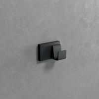NOVELLINI FRAME Крючок 60х40 мм., одинарный, цвет черный матовый NOVELLINI FRAME Крючок 60х40 мм., одинарный, цвет черный матовый