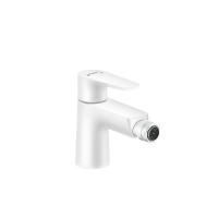 Смеситель для биде, Hansgrohe, Talis E, тип открывания воды-однорычажный, тип регулирования воды-керамический узел смешивания, отверстия для монтажа-1, высота, мм-129, вынос излива, мм-116, донный клапан-есть, цвет-матовый белый Смеситель для биде, Hansgrohe, Talis E, тип открывания воды-однорычажный, тип регулирования воды-керамический узел смешивания, отверстия для монтажа-1, высота, мм-129, вынос излива, мм-116, донный клапан-есть, цвет-матовый белый