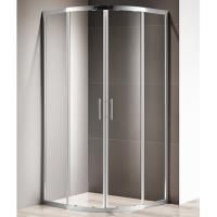 Душевой уголок Cezares Giubileo R2 100x100 GIUBILEO-R-2-100-SCORREVOLE-C-Cr профиль Хром стекло прозрачное