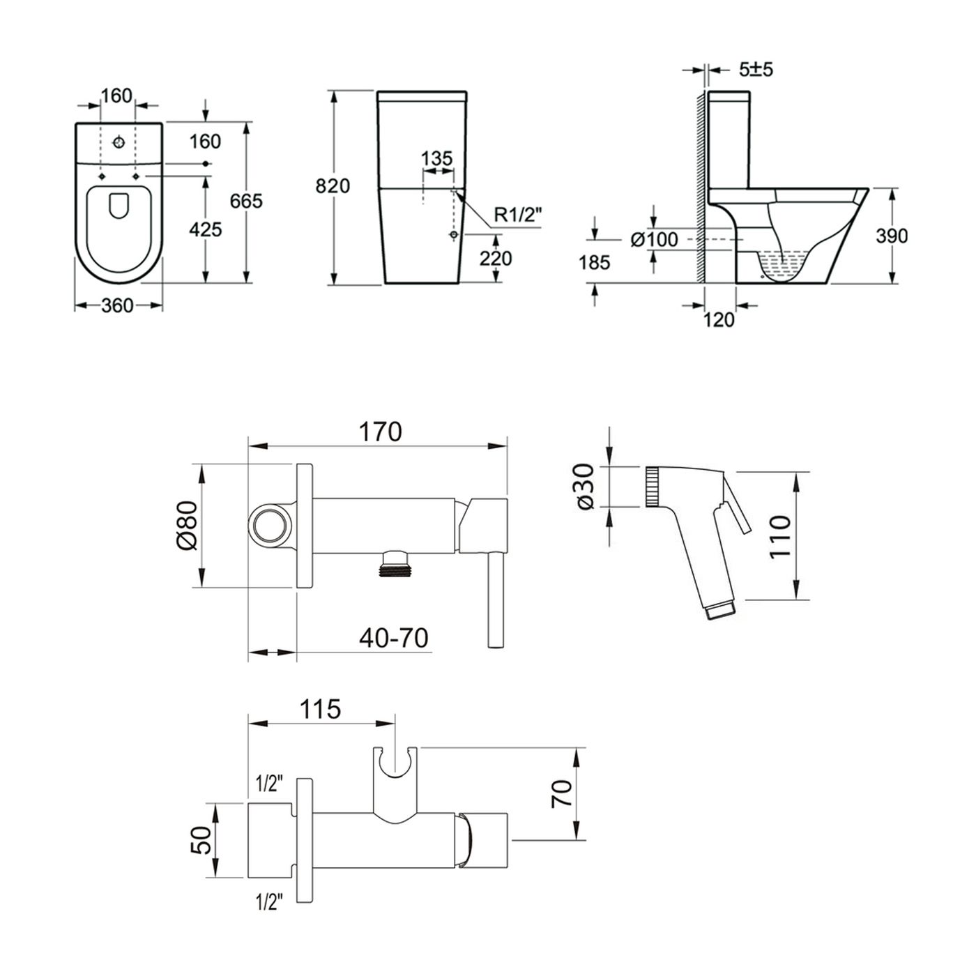 Комплект 2 в 1 Lavinia Boho Biore 21050003
