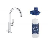 Смеситель для кухни GROHE Blue Pure Eurosmart с функцией фильтрации, хром (119708) Смеситель для кухни GROHE Blue Pure Eurosmart с функцией фильтрации, хром (119708)