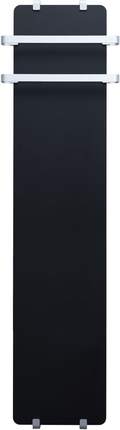 Полотенцесушитель электрический Allen Brau Infinity 160x44 с рейлингом 2.0 и креплением, серебро браш