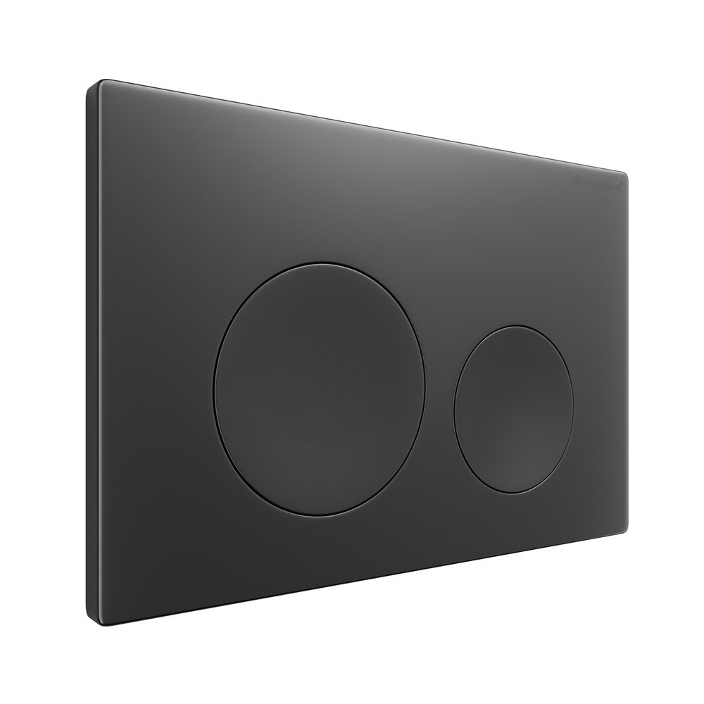 Клавиша смыва Terminus 62K24х16V, вороненая сталь