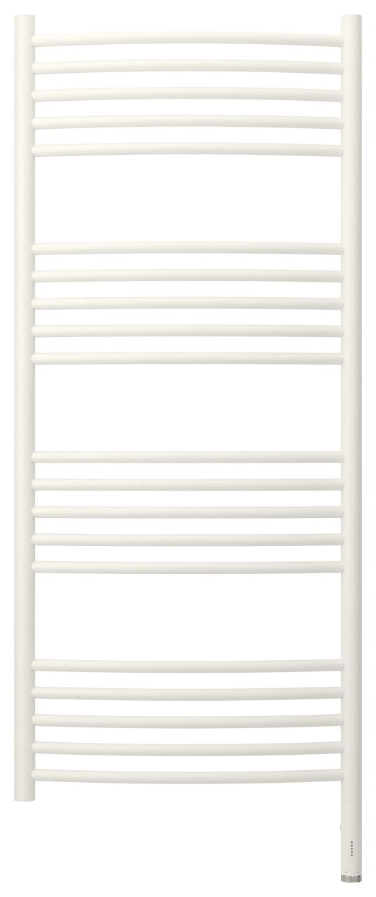 Полотенцесушитель, Сунержа, Богема 3.0, выгнутая, электрический, ширина, мм-532, глубина, мм-103, высота, мм-1324, межосевое расстояние-500, нагревательный элемент-ТЭН, подключение-нижнее справа, электрокомплект-МЭМ, мощность, Вт-300, материал-нержавеющая