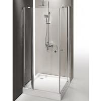 Душевой уголок Cezares Triumph A-22 100x100 профиль Хром стекло прозрачное