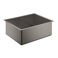 Мойка GROHE K700U Cube с одной чашей, 500 x 400 мм, темный графит матовый (31574AL0)