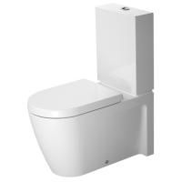 Duravit Унитаз моноблок приставной  725х370 мм, слив универсальный, с креплением,цвет белый