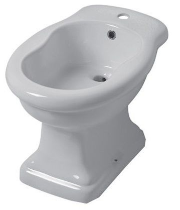 Disegno ceramica Paolina, напольное биде 58x40хh39,5 c 3 отверстиями под смеситель, цвет белый глянц