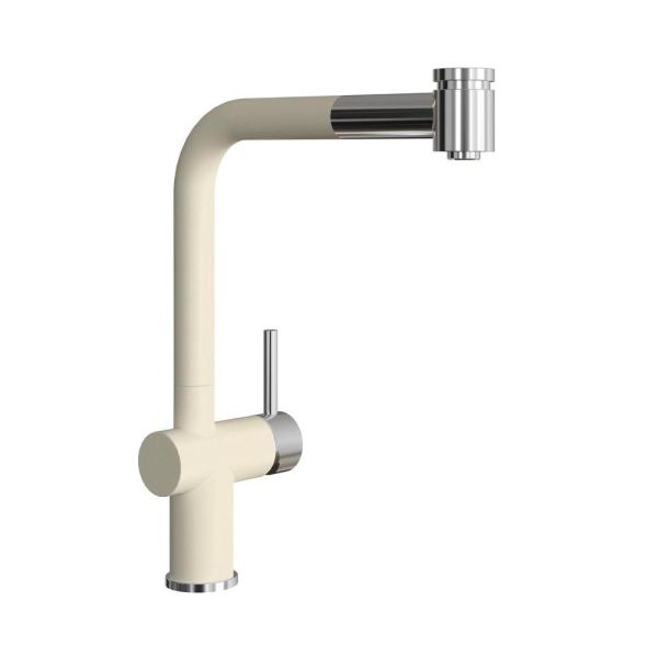 Смеситель для кухни с выдвижным изливом Florentina ПАЛЕРМО 317.08H.1223.202, шампань