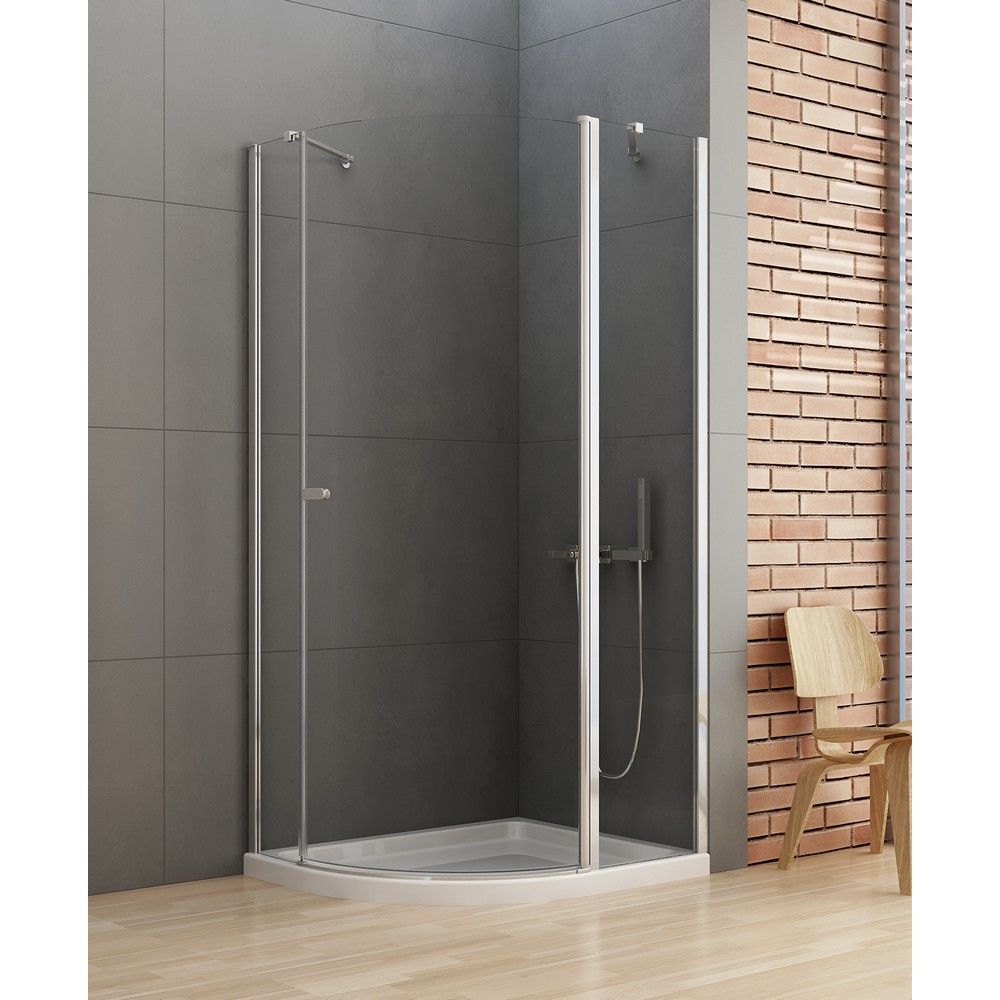 Душевое ограждение NEW TRENDY NEW SOLEO  120x85x195 K-0422 (хром), артикул K-0422