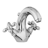 FIMA|Carlo Frattini Olivia Смеситель для раковины, на 1 отверстие, с донным клапаном, цвет хром