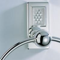 THG METROPOLIS CRISTAL CLAIR Полотенцедержатель-кольцо, цвет хром THG METROPOLIS CRISTAL CLAIR Полотенцедержатель-кольцо, цвет хром