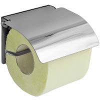 Держатель туалетной бумаги Fora К186-2 с крышкой Хром