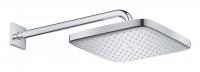 Верхний душ GROHE Tempesta CUBE 250, квадратный (низ-хром, верх-белый) + Душевой кронштейн 380 мм, хром (26687000) Верхний душ GROHE Tempesta CUBE 250, квадратный (низ-хром, верх-белый) + Душевой кронштейн 380 мм, хром (26687000)
