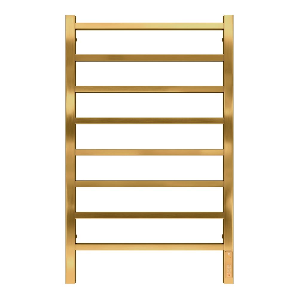 Полотенцесушитель электрический Terminus Ватикан П8 50х85 quick touch, брашированное золото, артикул 4670078566225