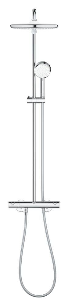 Душевая система GROHE Tempesta Cosmopolitan 250 с термостатом, хром (26670000)