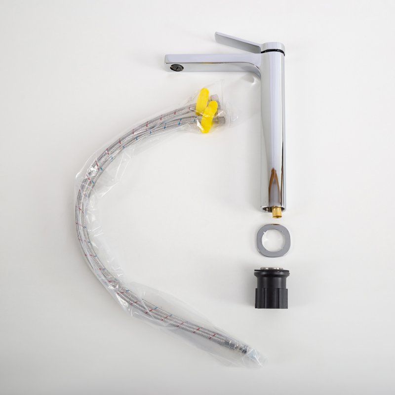 ALBANO Смеситель для накладной раковины без донного клапана, хром ALBANO-LMC-CRM-W0, артикул ALBANO-LMC-CRM-W0