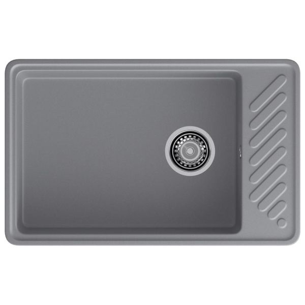 Кухонная мойка GranFest QUARZ 51, темно-серый