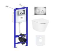 Комплект 6 в 1 Lavinia Boho Biore Compacto Rimless 77050174,премиум с пластиковой клавишей