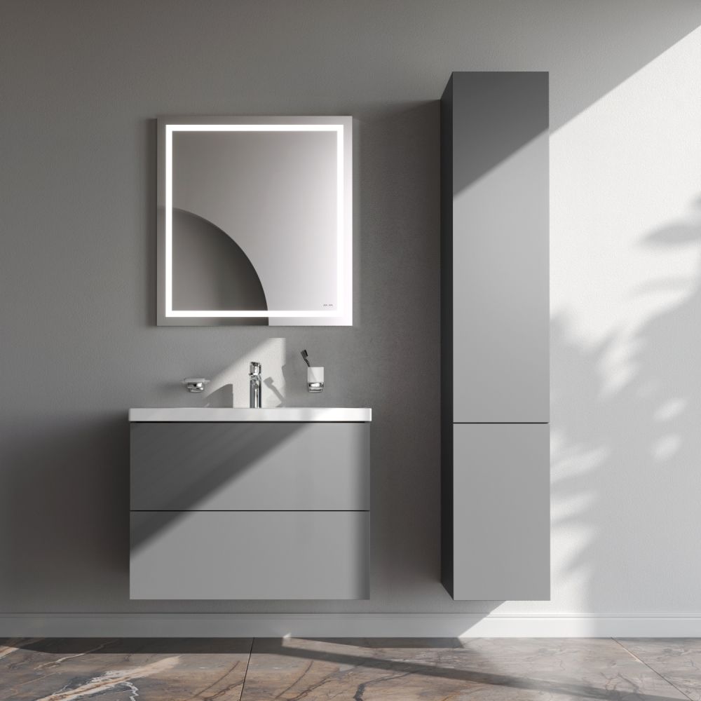 M90FHX07522GM GEM, База под раковину, подвесная, 75 см, 2 ящика push-to-open, графит матовый M90FHX07522GM GEM, База под раковину, подвесная, 75 см, 2 ящика push-to-open, графит матовый