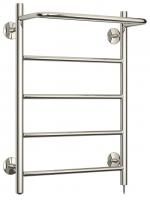 Электрический полотенцесушитель СТИЛЬЕ "Формат 30 П" 600х400 (Полка + 4) П16 (Без покрытия)