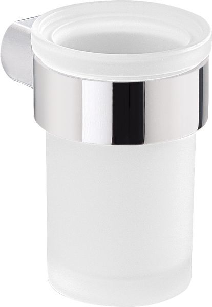 Gedy Pirenei настенный стеклянный стакан, цвет хром