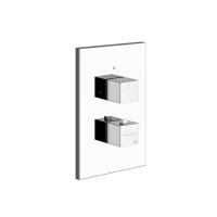 Gessi Rettangolo Смеситель для душа термостатический, встраиваемый, для 1 потребителя, внешняя часть, цвет хром