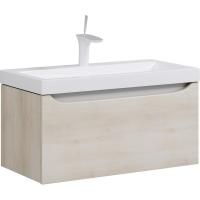 "Верона" Тумба под умывальник подвесная, цвет "Акация"  Ver.01.08/А, ТМ «AQWELLA»