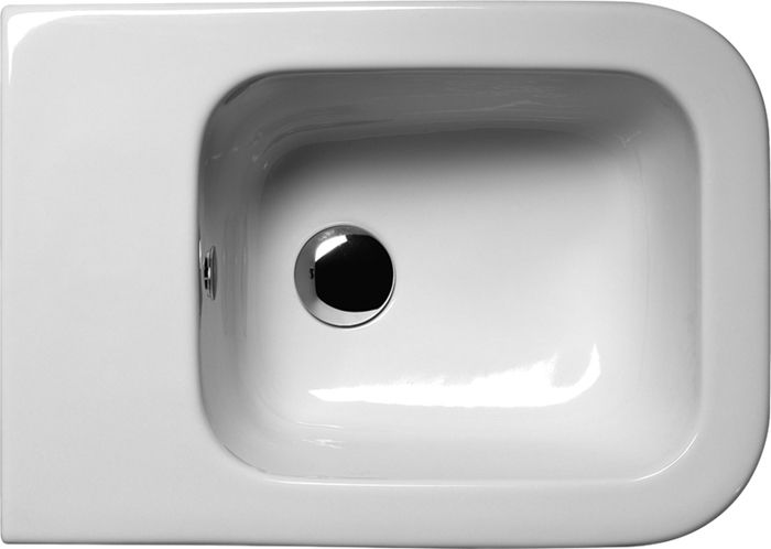 GSI Крепеж горизонтальный для унитазов/биде, с  накладками 2-х цветов: хром и белый