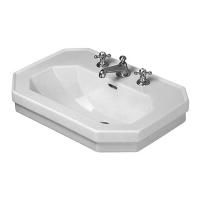 Duravit 1930 Duravit 1930 Раковина с перел., и 3 отв. под смес., 70х50х Н: 20.5см, Цвет: Белый Duravit 1930 Duravit 1930 Раковина с перел., и 3 отв. под смес., 70х50х Н: 20.5см, Цвет: Белый