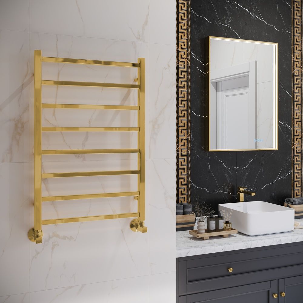 Полотенцесушитель водяной Terminus Ватикан П8 50х80, золото