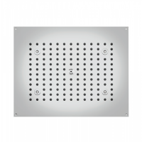 BOSSINI DREAM-RECTANGULAR Верхний душ 470 x 370 mm с 4 LED RGB, блок питания/управления, Cromoterapia, цвет: хром BOSSINI DREAM-RECTANGULAR Верхний душ 470 x 370 mm с 4 LED RGB, блок питания/управления, Cromoterapia, цвет: хром