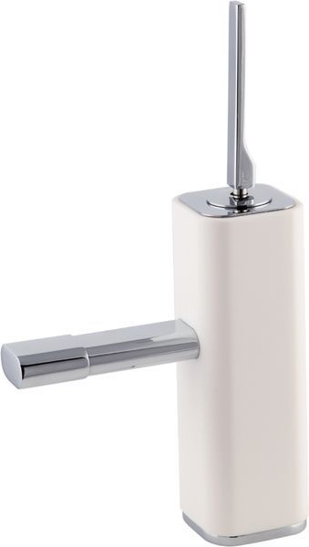 Mariner Seve, однорычажный смеситель для раковины с донным клапаном "click clack", цвет белый ледник