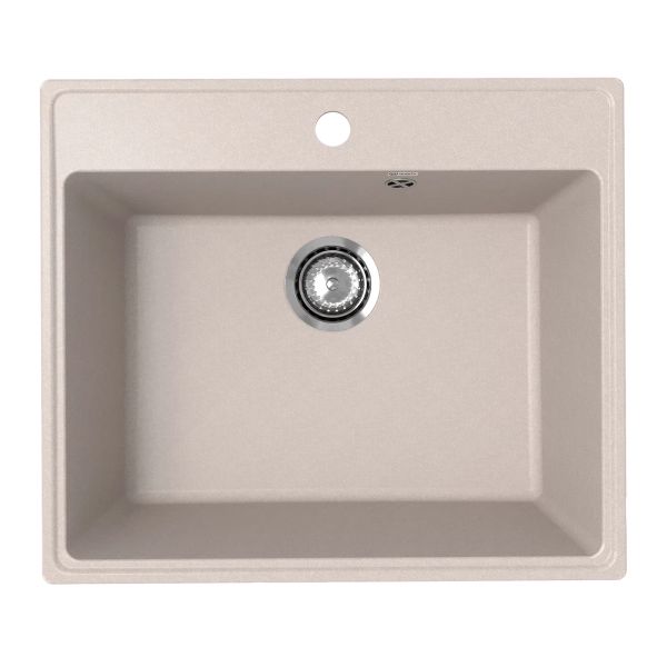 Кухонная мойка Ulgran Quartz Forte 580-10, песок