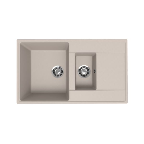 Кухонная мойка Ulgran Quartz Prima 860 1,5K-02, лен