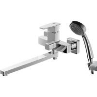 Смеситель для ванны Bravat Riffle F672106C-LB универсальный Хром