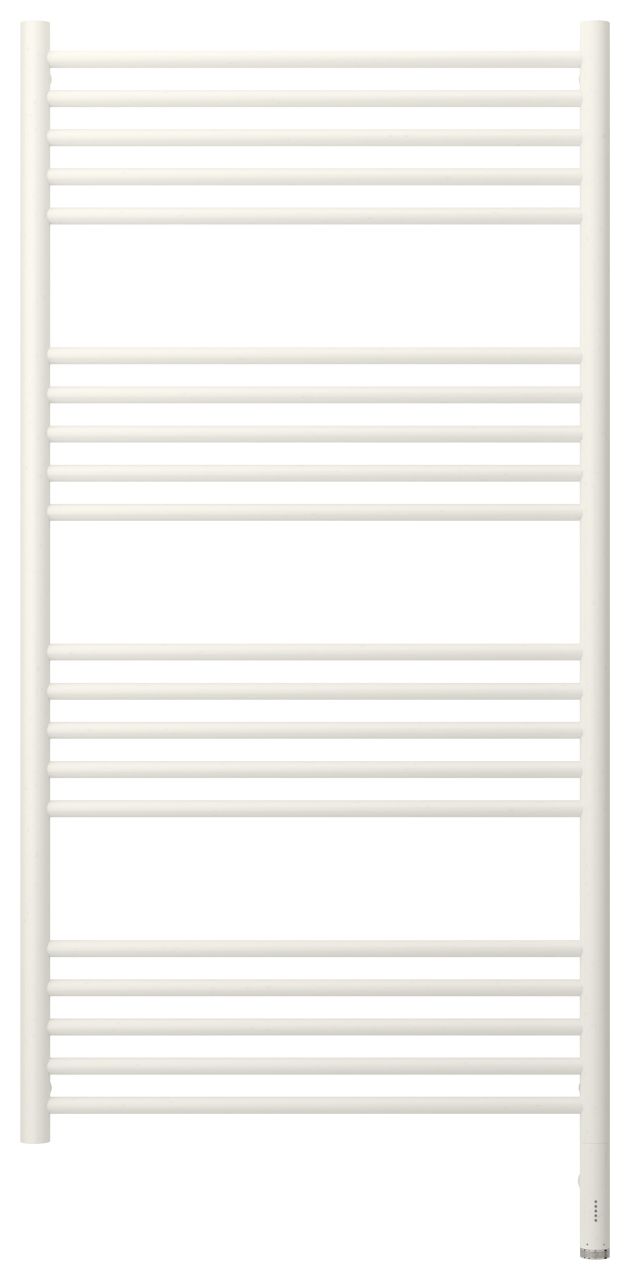 Полотенцесушитель, Сунержа, Богема 3.0, электрический, ширина, мм-500, глубина, мм-75, высота, мм-1200, подключение-справа, электрокомплект-ТЭН, мощность, Вт-300, материал-нержавеющая сталь, цвет-белый матовый