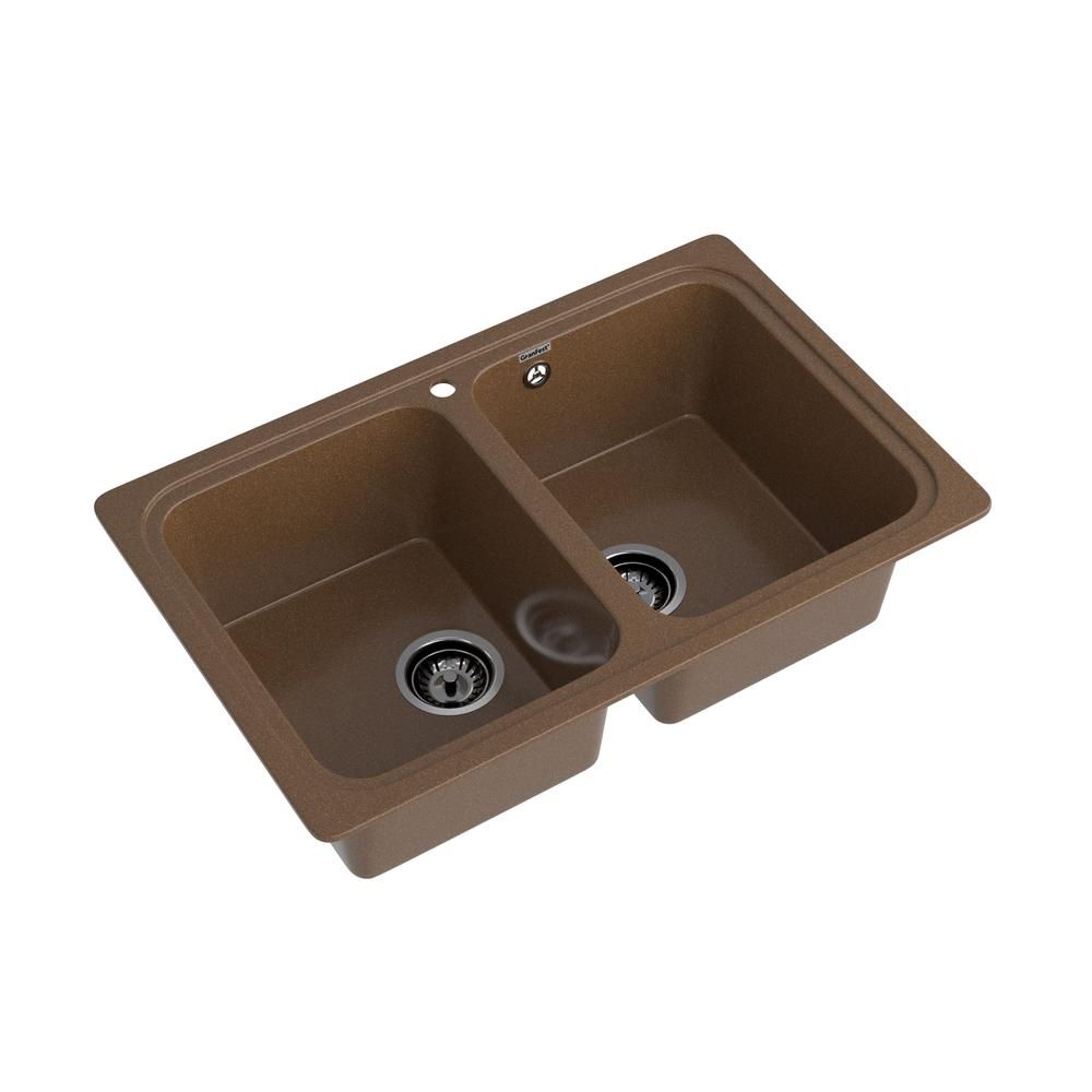 Кухонная мойка GranFest STANDART 780K, терракот, артикул S-780K терракот