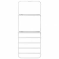 Электрический полотенцесушитель Black&White Universe 400х1010 N-337W с полкой Белый