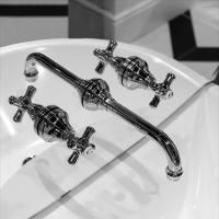 Devon Kalos Смеситель Austin настенный на 3 отв, цвет хром