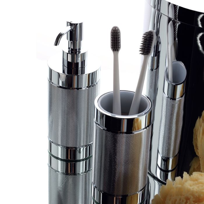 Bertocci Officina 01 Дозатор настольный , цвет хром, артикул 127 7548 0000