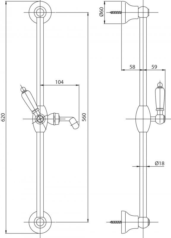 Душевой гарнитур Cezares FIRST-SD-03/24-M Золото