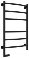 Полотенцесушитель электрический "ГАЛАНТ 2.0" 800х500 / МЭМ левый (Матовый Чёрный)