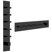 Gessi Rettangolo Встраиваемый термостат, подключение на 3/4”, с 5ю независимыми выходами(внешние части), цвет: черный