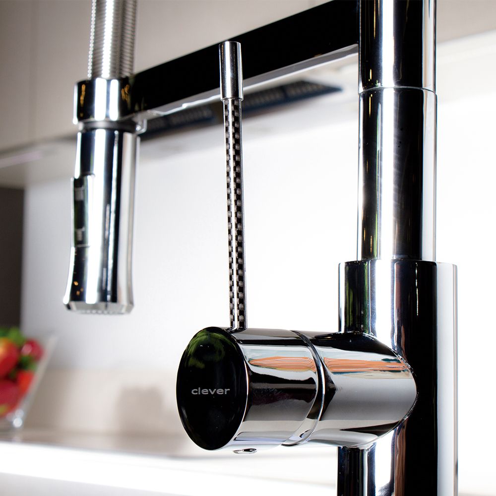 Смеситель Clever Chef Carbon 98757 для кухонной мойки