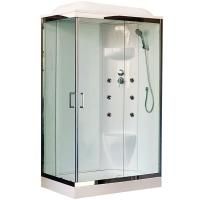 Душевая кабина Royal Bath RB 8120HP7-WT-CH (белое/прозрачное) правая Душевая кабина Royal Bath RB 8120HP7-WT-CH (белое/прозрачное) правая