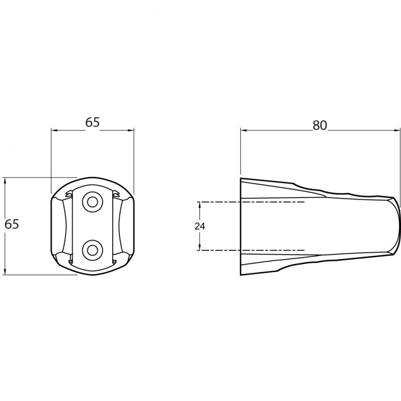 E8A875-CP держатель для душа JULY (душевая колонна)
