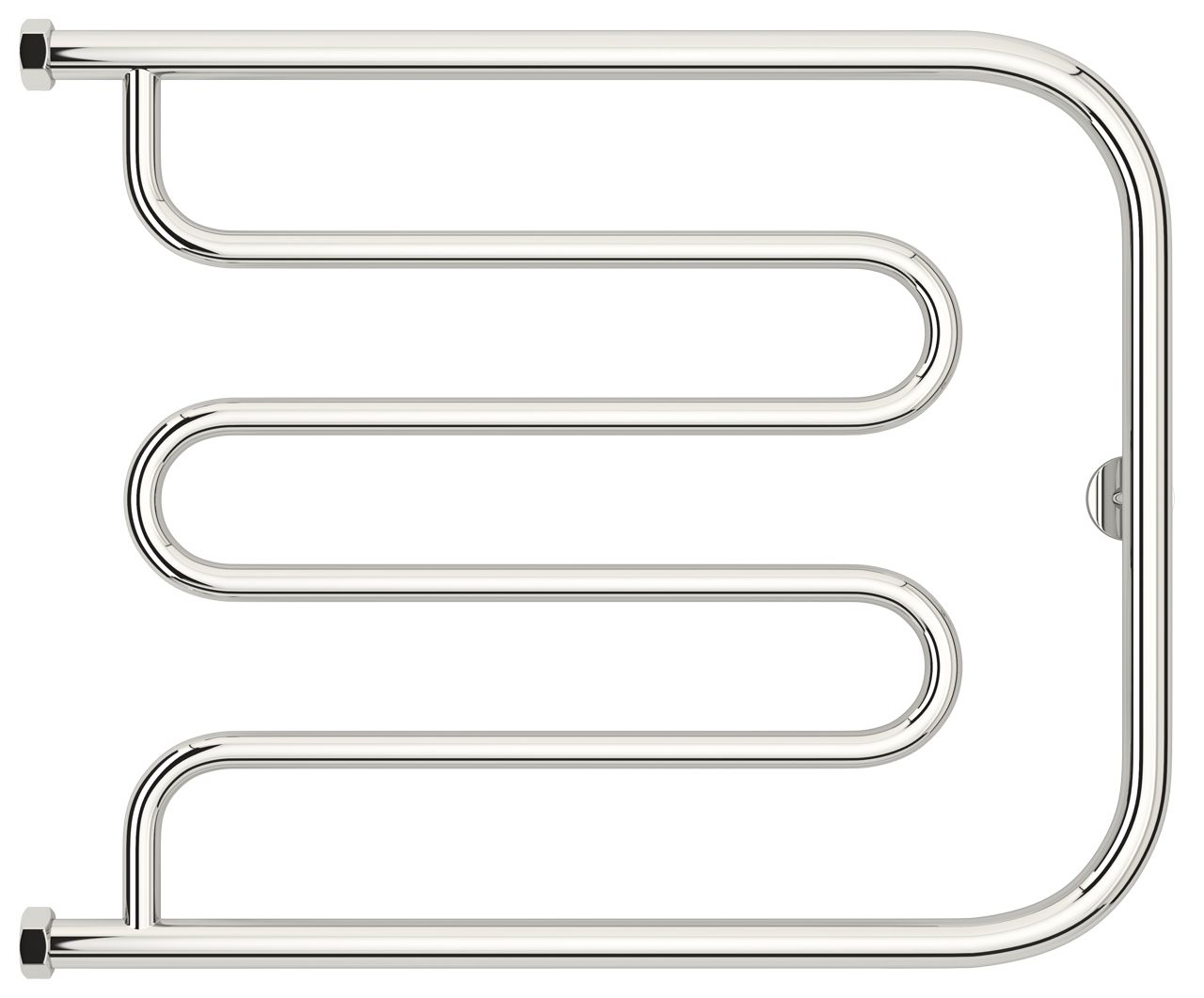 Полотенцесушитель водяной Лира 500х650 Н. Г. 1" (Без покрытия)