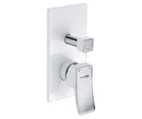 Aller 10641WHITE Смеситель для ванны и душа